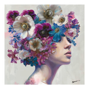 Πίνακας σε καμβά Mavare 3D Inart με πλαίσιο 100x3.5x100εκ