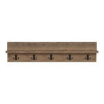 Κρεμάστρα τοίχου Esform pakoworld oak μελαμίνης 80x11x18εκ - Image 3