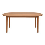 Τραπέζι Skyl pakoworld teak ξύλο σε φυσική απόχρωση 190x90x75εκ - Image 4