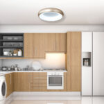 InLight Πλαφονιέρα οροφής LED 36W 3CCT (by tuya) από μαύρο και λευκό ακρυλικό D:60W (42020-A-Black) - Image 3