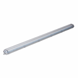 EMPTY IP65 LUMINAIRE FOR 2X1500mm T8 G13 LAMPS 1-SIDE
