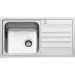 Νεροχύτης κουζίνας δεξιός BL 802 KARAG 86x50x20