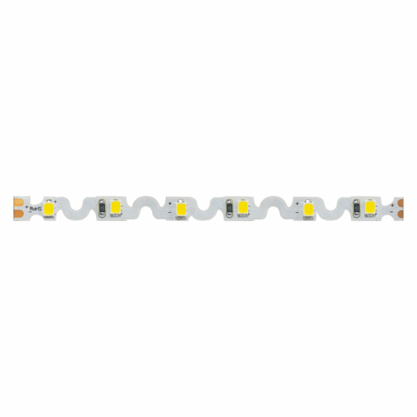 'S' ΛΩΡΙΔΑ LED 5M 12W/M 1260LM/M 24V DC IP65 NANO 3000K Ra80 6mm