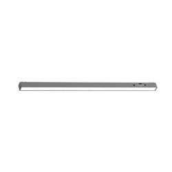 Inlight Γραμμικό φωτιστικό LED 20W 3CCT για Ultra Thin ράγα σε μαύρη απόχρωση D:61