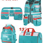 TOTAL ΣΕΤ ΤΣΑΝΤΕΣ + ΘΗΚΕΣ ΕΡΓΑΣΙΑΣ 4ΤΕΜ (TOS230908)