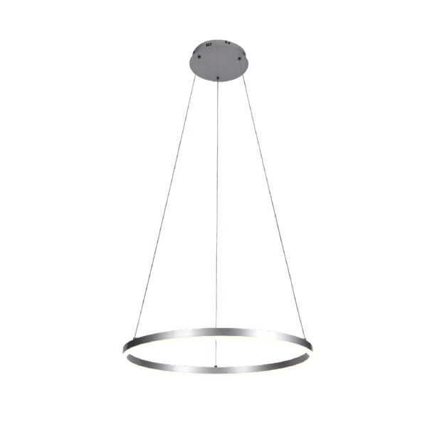 Inlight Κρεμαστό φωτιστικό LED 36W 3CCT (by switch on base) D:80cm (6095-AB-Golden)