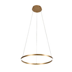 Inlight Κρεμαστό φωτιστικό LED 36W 3CCT (by switch on base) D:80cm (6095-AB-Silver)