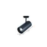 InLight Σποτ 20W μονοφασικής ράγας σε μαύρο χρώμα (T1-05500-Black) - Image 2