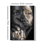 Πίνακας σε καμβά PWF-0303 pakoworld με ψηφιακή εκτύπωση 50x3x70εκ - Image 3