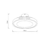 it-Lighting Zephyr 36W 3CCT LED Fan Light in Wood Color (101000940) - Image 2