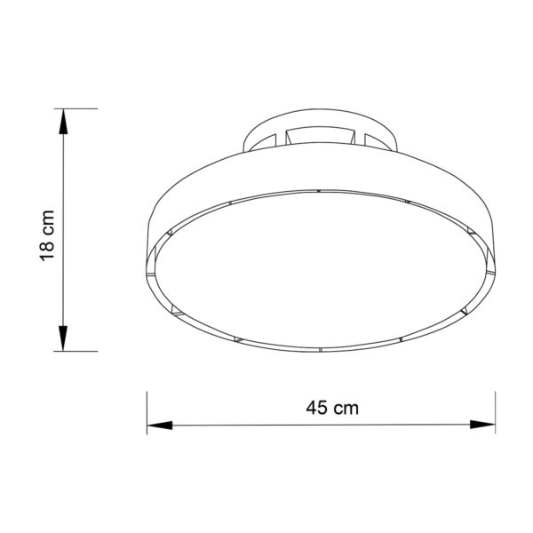 it-Lighting Teton 56W 3CCT LED Fan Light in Black Color (101001010) - Image 3