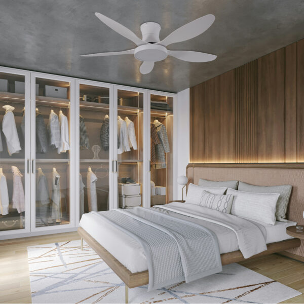 it-Lighting Denali 24W 3CCT LED Fan Light in White and wooden Color (102000790) - Image 3