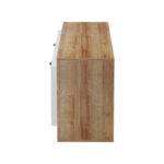 Έπιπλο τηλεόρασης Tobler pakoworld σε oak- λευκή απόχρωση 170x40x53εκ - Image 5