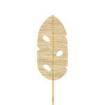 Διακοσμητικό φυτό Firwey Inart banana leaf σε φυσική απόχρωση Υ200εκ - Image 2