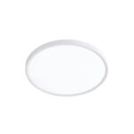 Inlight Πλαφονιέρα οροφής LED 32W 3CCT (by switch on base) σε λευκή απόχρωση D:40x2