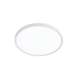 Inlight Πλαφονιέρα οροφής LED 32W 3CCT (by switch on base) σε λευκή απόχρωση D:40x2