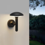 it-Lighting Keowee LED 12W 3CCT Outdoor Wall Lamp Black D:180 x 210 x 240 mm (80205210) - Image 3