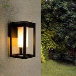 it-Lighting Annie Outdoor Wall Lamp Black 1xE27 D:150x160x270mm (80206114) - Image 3