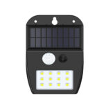 it-Lighting Meribel LED 2W 3000K  Solar Outdoor Wall Lamp Black D:130x10x50mm (80207011S)