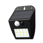 it-Lighting Meribel LED 2W 3000K  Solar Outdoor Wall Lamp Black D:130x10x50mm (80207011S) - Image 3
