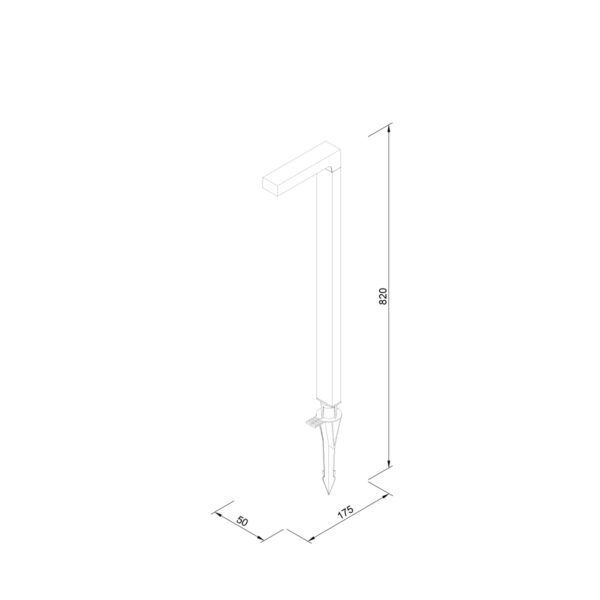 it-Lighting Pueblo - LED 6W 3000K Outdoor Spike / Stand Light in Black Color (80400611) - Image 4