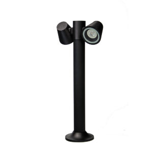 it-Lighting Shasta 2xGU10 Outdoor Pole Light Black D:150x305x600mm (80400814)