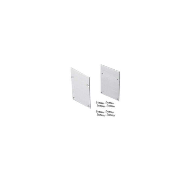 SET OF METAL END CAPS FOR P207