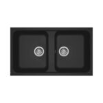 Νεροχύτης κουζίνας LIFE 450 Nero 40 ELLECI 86x50cm