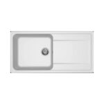 Νεροχύτης κουζίνας LIFE 480 Bianco 68 ELLECI 100x50cm