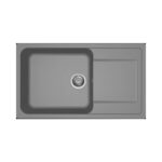 Νεροχύτης κουζίνας LIFE 410 Titanium 73 ELLECI 86x50cm