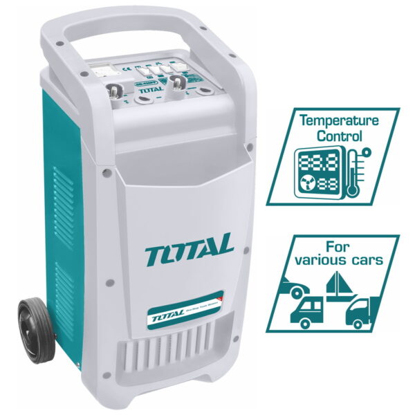 TOTAL ΕΠΑΓΓ. ΦΟΡΤΙΣΤΗΣ-ΕΚΚΙΝΗΤΗΣ ΜΠΑΤΑΡΙΩΝ 12/24V / 40A / 40-700Ah (TBC4003)