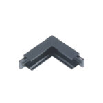 Inlight Κάθετος σύνδεσμος γωνία για μαγνητική mini ράγα σε μαύρη απόχρωση (TCM002-Black)