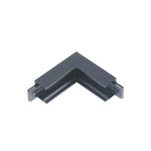 Inlight Κάθετος σύνδεσμος γωνία για μαγνητική mini ράγα σε μαύρη απόχρωση (TCM002-Black)
