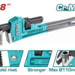 TOTAL ΣΩΛΗΝΟΚΑΒΟΥΡΑΣ 48" / 1200mm (THT171486)