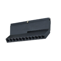 Inlight Γραμμικό φωτιστικό LED 12W 3000K για μαγνητική Mini ράγα σε μαύρη απόχρωση D:20