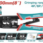 TOTAL ΕΠΑΓΓ. ΠΡΕΣΑ ΑΚΡΟΔΕΚΤΩΝ ΜΕ ΚΑΣΤΑΝΙΑ 200mm ΔΙΚΤΥΩΝ & ΤΗΛΕΦΩΝΟΥ (TMPCN5468R)