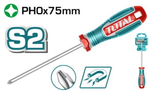 TOTAL ΕΠΑΓΓ. ΚΑΤΣΑΒΙΔΙ ΜΑΓΝΗΤΙΚΟ ΣΤΑΥΡΟΥ PH0Χ75mm (TSDPH0075)