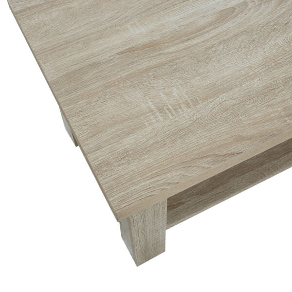 Τραπέζι σαλονιού RIANO pakoworld χρώμα sonoma 89,5x49,5x42,5εκ - Image 5