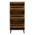 Παπουτσοθήκη Thelma pakoworld 12 ζεύγων sonoma 60x23.8x131.6εκ - Image 4