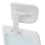 Καρέκλα γραφείου Peja pakoworld mesh ύφασμα μέντα-σκελετός λευκό 58x60x107-117εκ - Image 6