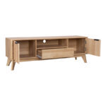 Έπιπλο τηλεόρασης Hamea pakoworld mdf σε φυσική απόχρωση 145x39,5x49εκ - Image 4
