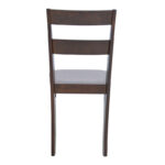 Καρέκλα Dallan  pakoworld σε καρυδί απόχρωση 40x47.5x89εκ - Image 5