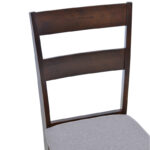 Καρέκλα Dallan  pakoworld σε καρυδί απόχρωση 40x47.5x89εκ - Image 6
