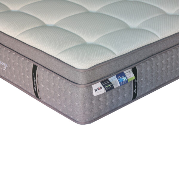 Στρώμα Luxury pakoworld pocket spring+gel memory foam+latex 34-36cm 160x200εκ - Image 4