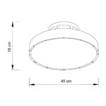 it-Lighting Teton 56W 3CCT LED Fan Light in White Color (101001020) - Image 2
