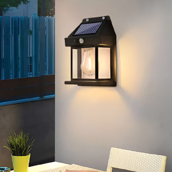 it-Lighting Faber-LED 3W 3CCT Solar Wall Light in Black Color (80204411S) - Image 3