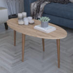 Τραπέζι σαλονιού Barton pakoworld sonoma-καφέ 90x45x40εκ - Image 3