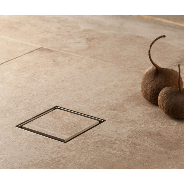 Ανοξείδωτο σιφόνι δαπέδου Confluo CERAMIC DRY 3 PESTAN 10x10cm