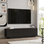 Έπιπλο τηλεόρασης Zoeva pakoworld wenge 140x.35x38.2εκ - Image 3