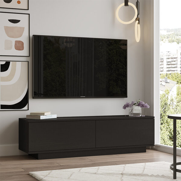 Έπιπλο τηλεόρασης Zoeva pakoworld wenge 140x.35x38.2εκ - Image 3